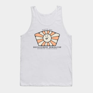 Holden Beach, NC Summertime Smiley Sunshine Tank Top